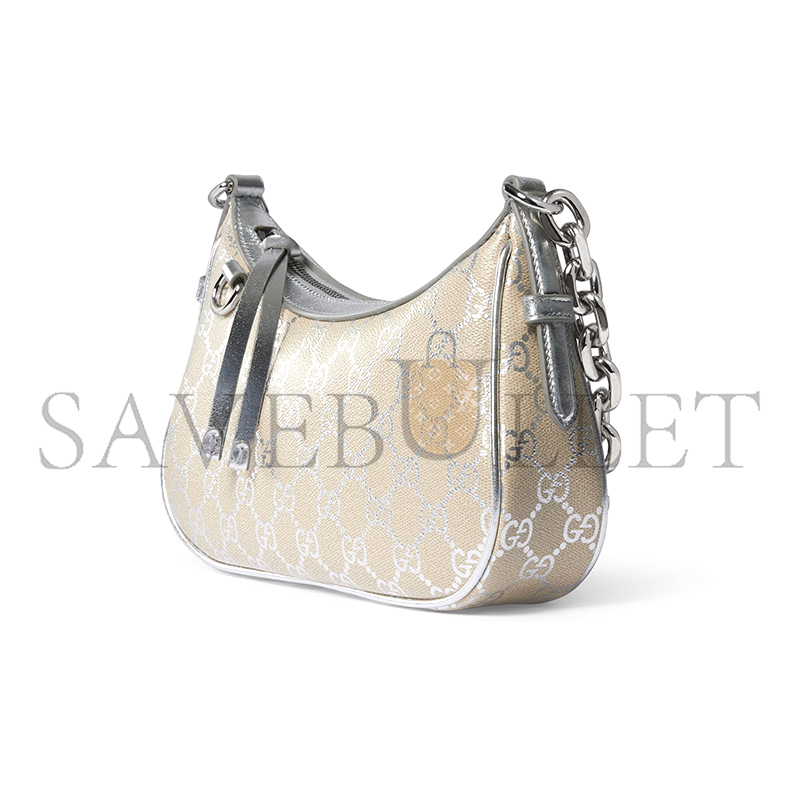 GUCCI GG EMBLEM SMALL SHOULDER BAG 847447 (24*16.5*5.5cm)
